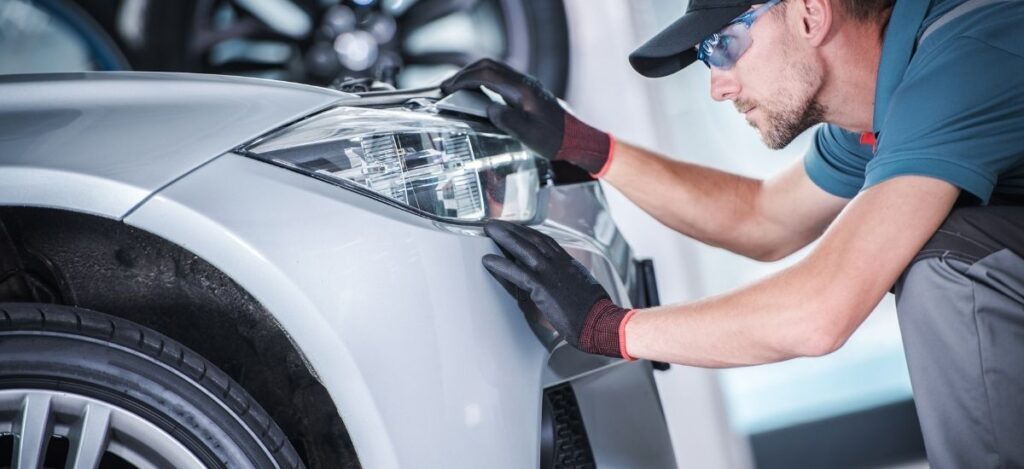 регулиране на фарове на лек автомобил